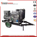 China Top Brand 3.42-21.6A Air Cooled 5kVA Trailer Diesel Generator with Ce Approved